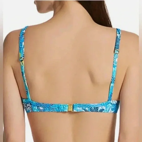 Bleu Rod Beattie Paradise Found Twisted Underwire Top and Bikini Bottom Swimsuit - Picture 5 of 10